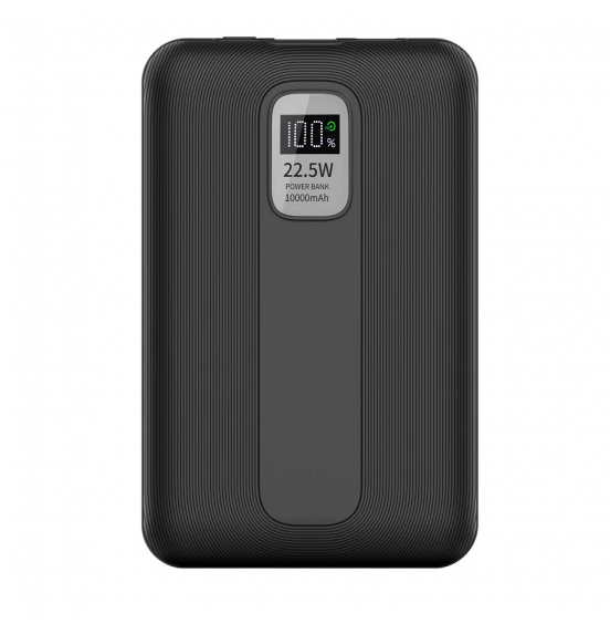 Внешний аккумулятор Akai BE-10009PD, 10000 мАч,22.5Вт, QC/PD, USB-A/Type C, дисплей, черный Внешний аккумулятор Akai BE-10009PD, 10000 мАч,22.5Вт, QC/PD, USB-A/Type C, дисплей, черный