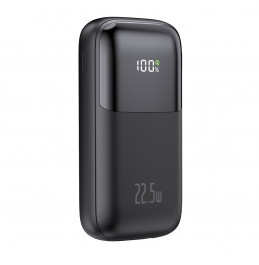 Внешний аккумулятор Akai BE-10011PD, 9000 мАч,22.5Вт, QC/PD, 2xUSB/Type C, 2 кабеля, дисплей, черный Внешний аккумулятор Akai BE-10011PD, 9000 мАч,22.5Вт, QC/PD, 2xUSB/Type C, 2 кабеля, дисплей, черный
