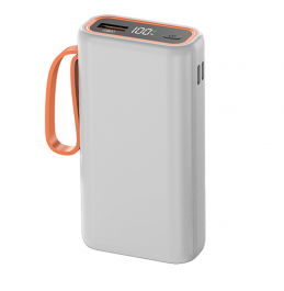 Внешний аккумулятор Akai BE-10013PD, 9000 мАч,22.5Вт, QC/PD, USB/Type C/microUSB, дисплей, белый Внешний аккумулятор Akai BE-10013PD, 9000 мАч,22.5Вт, QC/PD, USB/Type C/microUSB, дисплей, белый