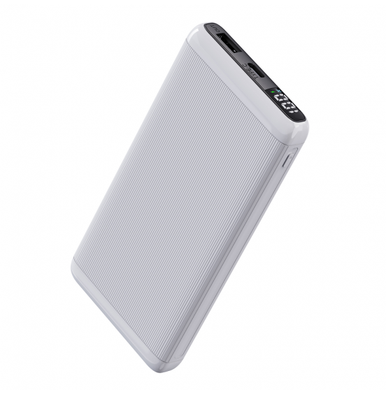 Внешний аккумулятор Akai BE-10014PD, 10000 мАч,22.5Вт, QC/PD, USB/Type C, дисплей,белый Внешний аккумулятор Akai BE-10014PD, 10000 мАч,22.5Вт, QC/PD, USB/Type C, дисплей,белый