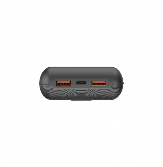 Внешний аккумулятор Akai BE-20009PD, 20000 мАч,22.5Вт, QC/PD, 2xUSB/Type C, дисплей, черный