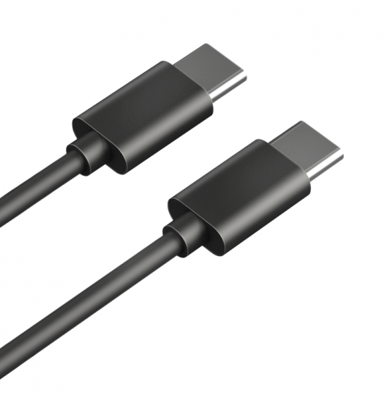 Дата-кабель AKAI CE-481Bk, Type C- Type С , 1м, 60Вт, PVC , черный