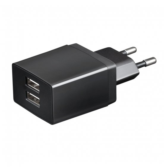 СЗУ AKAI CH-6C04B универсальное 2 USB 3.1A черный