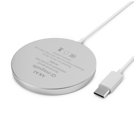БЗУ Akai CH-6W03  Magsafe charger 15W