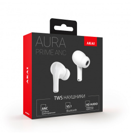 Наушники беспроводные С Функцией Bluetooth AKAI HD-277 AURA PRIME ANC