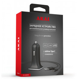Зарядное устройство сетевое Akai CH-6D07B Зарядное устройство сетевое Akai CH-6D07B