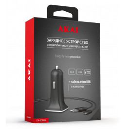 Зарядное устройство сетевое Akai CH-6D08B Зарядное устройство сетевое Akai CH-6D08B