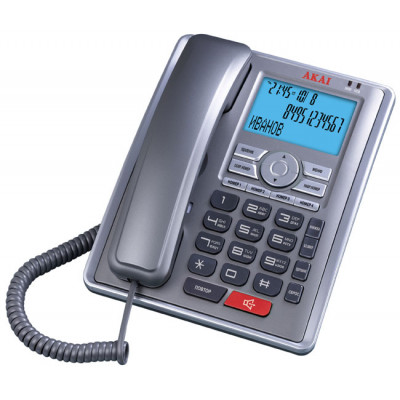 Телефон проводной Akai AT-A15ТS(MS)