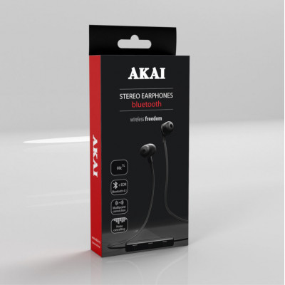 Наушники беспроводные с функцией Bluetooth Akai HD-201B