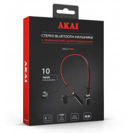 Наушники беспроводные с функцией Bluetooth Akai HD-203BR