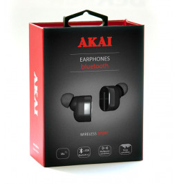 Наушники беспроводные с функцией Bluetooth Akai HD-221B/W