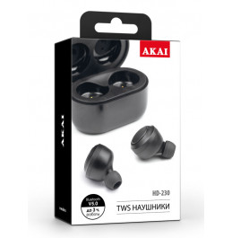 Наушники беспроводные с функцией Bluetooth Akai HD-230B Наушники беспроводные с функцией Bluetooth Akai HD-230B