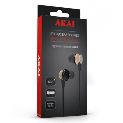 Наушники стереофонические Akai HD-617BZ