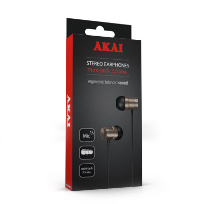 Наушники стереофонические Akai HD-618B