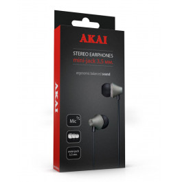 Наушники стереофонические Akai HD-619B/R/W