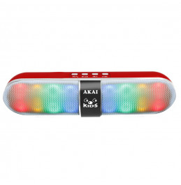 Портативная беспроводная акустика Akai PA-101B/W/R Портативная беспроводная акустика Akai PA-101B/W/R