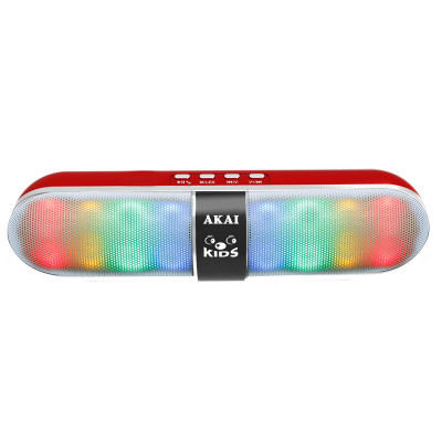 Портативная беспроводная акустика Akai PA-101B/W/R